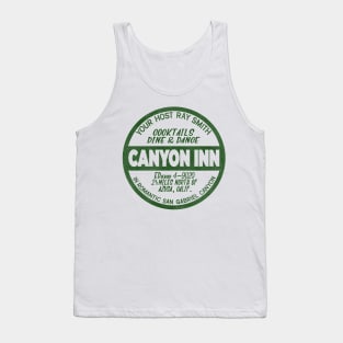 Canyon Inn San Gabriel Retro Defunct Motel California Tank Top